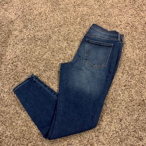 High-Waisted Skinny Jeans